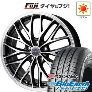 【新品国産5穴114.3車】 夏タイヤ ホイール４本セット 215/60R16 ヨコハマ ブルーアー...