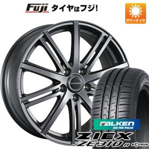 【新品国産5穴114.3車】 夏タイヤ ホイール4本セット 205/60R16 ファルケン ジークス ZE310R エコラン（限定） ブリヂストン バルミナ BR10 16インチ｜fujicorporation