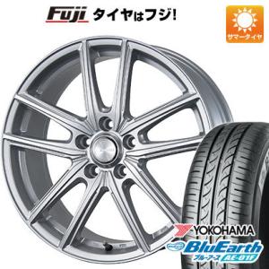 【新品】キックス等 夏タイヤ ホイール4本セット 205/60R16 ヨコハマ ブルーアース AE-...