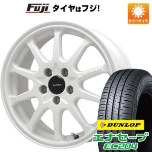 【新品国産5穴114.3車】 夏タイヤ ホイール4本セット 205/60R16 ダンロップ エナセーブ EC204 レアマイスター LMスポーツLM-10R 16インチ｜fujicorporation