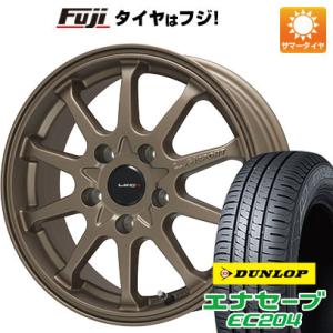 【新品国産5穴114.3車】 夏タイヤ ホイール4本セット 205/60R16 ダンロップ エナセーブ EC204 レアマイスター LMスポーツLM-10R 16インチ｜fujicorporation