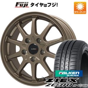 【新品国産5穴114.3車】 夏タイヤ ホイール4本セット 205/60R16 ファルケン ジークス ZE310R エコラン（限定） レアマイスター LMスポーツLM-10R 16インチ｜fujicorporation