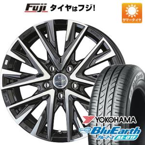 【新品国産5穴114.3車】 夏タイヤ ホイール4本セット 205/60R16 ヨコハマ ブルーアー...