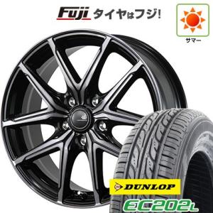 クーポン配布中 【新品国産5穴114.3車】 夏タイヤ ホイール4本セット 205/60R16 ダンロップ EC202L トピー セレブロ FT05 16インチ｜fujicorporation