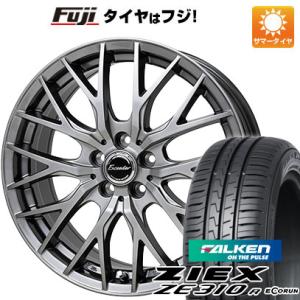 【新品国産5穴114.3車】 夏タイヤ ホイール4本セット 205/60R16 ファルケン ジークス ZE310R エコラン(限定) ホットスタッフ エクシーダー E05II 16インチ｜fujicorporation