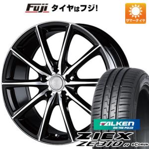 【新品国産5穴114.3車】 夏タイヤ ホイール4本セット 205/60R16 ファルケン ジークス ZE310R エコラン（限定） ブリヂストン エコフォルム CRS/15 16インチ｜fujicorporation