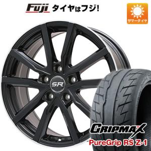 【新品国産5穴114.3車】 夏タイヤ ホイール4本セット 205/55R16 グリップマックス ピュアグリップ RS Z-1(限定) ブランドル N52B 16インチ｜fujicorporation