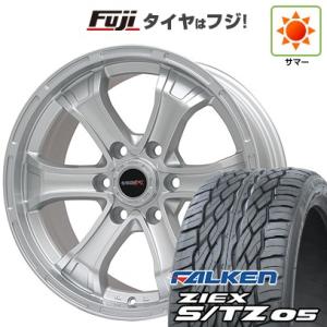 【新品】プラド 夏タイヤ ホイール4本セット 265/60R18 ファルケン ジークス S/TZ 05 ビッグウエイ B-MUD K(シルバー) トヨタ車専用 18インチ｜fujicorporation