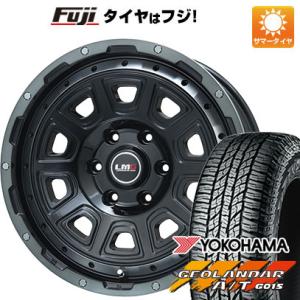 【新品国産6穴139.7車】 夏タイヤ ホイール4本セット 285/60R18 ヨコハマ ジオランダー A/T G015 RBL レアマイスター LMG DS-10 18インチ｜fujicorporation