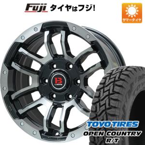 【新品国産6穴139.7車】 夏タイヤ ホイール4本セット 285/60R18 トーヨー オープンカントリー R/T RWL/RBL ビッグウエイ B-LUGNAS FRD 18インチ｜fujicorporation