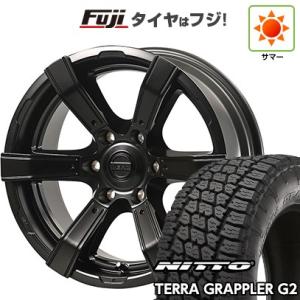 【新品国産6穴139.7車】 夏タイヤ ホイール4本セット 275/65R18 ニットー テラグラップラー G2 クール ジャパン ヴェルズ クロス X6 18インチ｜fujicorporation