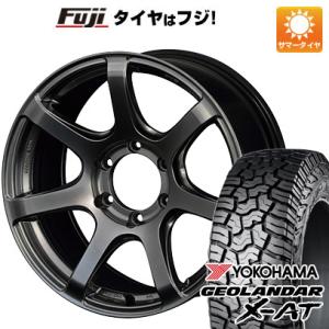 【新品国産6穴139.7車】 夏タイヤ ホイール4本セット 275/65R18 ヨコハマ ジオランダー X-AT G016 トゥホット バックナイン ライトスピード 18インチ｜fujicorporation