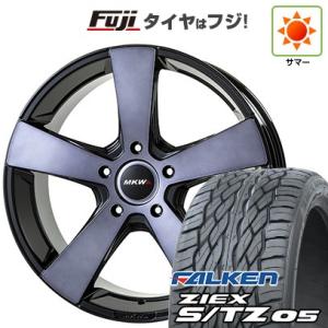 【新品】ランクル200 夏タイヤ ホイール4本セット 285/45R22 ファルケン ジークス S/TZ 05 トライスター MKW MK-007 22インチ｜fujicorporation