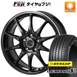 【新品国産4穴100車】 夏タイヤ ホイール4本セット 205/40R17 ダンロップ ルマン V+(ファイブプラス) モンツァ JPスタイル R10 17インチ｜fujicorporation