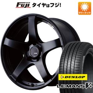 【新品国産4穴100車】 夏タイヤ ホイール4本セット 205/40R17 ダンロップ ルマン V+(ファイブプラス) SSR GTV01 17インチ｜fujicorporation