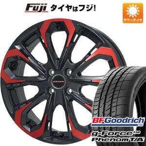 【新品国産4穴100車】 夏タイヤ ホイール４本セット 205/45R17 BFグッドリッチ(フジ専売) g-FORCE フェノム T/A ビッグウエイ LEYSEEN プラバ5X  17インチ｜fujicorporation