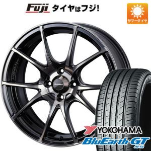 【新品国産4穴100車】 夏タイヤ ホイール4本セット 205/45R17 ヨコハマ ブルーアース GT AE51 ウェッズ ウェッズスポーツ SA-10R 17インチ｜fujicorporation