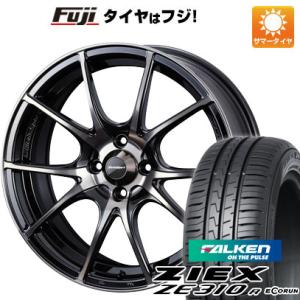 【新品国産4穴100車】 夏タイヤ ホイール4本セット 205/45R17 ファルケン ジークス Z...