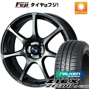 【新品国産4穴100車】 夏タイヤ ホイール4本セット 205/45R17 ファルケン ジークス ZE310R エコラン（限定） ウェッズ ウェッズスポーツ SA-75R 17インチ｜fujicorporation