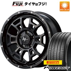 【新品国産4穴100車】 夏タイヤ ホイール4本セット 205/45R17 ピレリ パワジー MID ナイトロパワー H6 スラッグ 17インチ｜fujicorporation