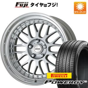 【新品国産4穴100車】 夏タイヤ ホイール4本セット 205/45R17 ピレリ パワジー ワーク マイスター M1 3P 17インチ｜fujicorporation