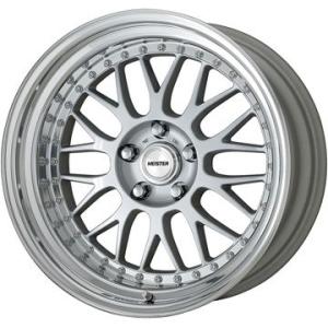 【新品国産4穴100車】 夏タイヤ ホイール４本セット 205/45R17 ミレバー スポーツマクロ MA349（限定） ワーク マイスター M1 3P 17インチ