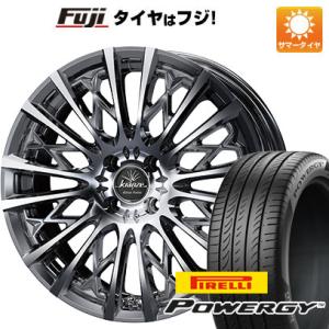 【新品国産4穴100車】 夏タイヤ ホイール4本セット 205/45R17 ピレリ パワジー ウェッ...