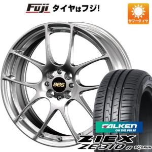 【新品国産4穴100車】 夏タイヤ ホイール４本セット 205/45R17 ファルケン ジークス ZE310R エコラン(限定) BBS JAPAN RF 17インチ｜fujicorporation