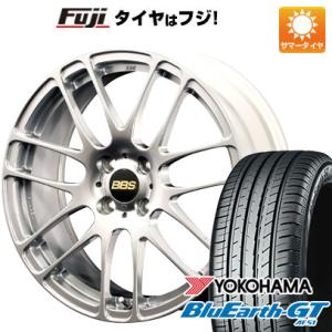 【新品国産4穴100車】 夏タイヤ ホイール４本セット 205/45R17 ヨコハマ ブルーアース ...