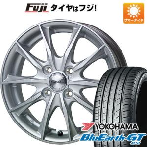 【新品国産4穴100車】 夏タイヤ ホイール４本セット 205/45R17 ヨコハマ ブルーアース GT AE51 ホットスタッフ エクシーダー E06 17インチ｜fujicorporation