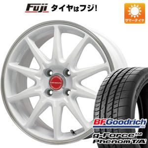 【新品国産4穴100車】 夏タイヤ ホイール４本セット 205/45R17 BFグッドリッチ(フジ専売) g-FORCE フェノム T/A レアマイスター LMスポーツRS10  17インチ｜fujicorporation