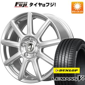 【新品国産5穴114.3車】 夏タイヤ ホイール4本セット 205/45R17 ダンロップ ルマン V+(ファイブプラス) テクノピア アルテミス NS9 17インチ｜fujicorporation