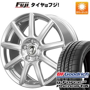 【新品】フリード 5穴/114 夏タイヤ ホイール４本セット 205/45R17 BFグッドリッチ(フジ専売) g-FORCE フェノム T/A テクノピア アルテミス NS9 17インチ｜fujicorporation