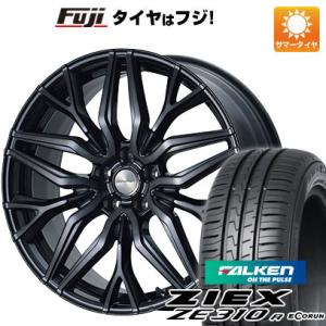 【新品国産5穴114.3車】 夏タイヤ ホイール4本セット 205/45R17 ファルケン ジークス...