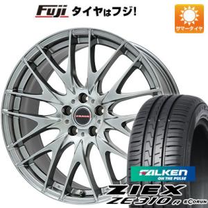 【新品国産5穴114.3車】 夏タイヤ ホイール4本セット 205/45R17 ファルケン ジークス ZE310R エコラン（限定） ビッグウエイ LEYSEEN プラバ9M 17インチ｜fujicorporation