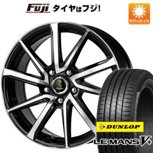 【新品】フリード 5穴/114 夏タイヤ ホイール４本セット 205/45R17 ダンロップ ルマン V+(ファイブプラス) タカイチ セプティモG01プラス 17インチ｜fujicorporation