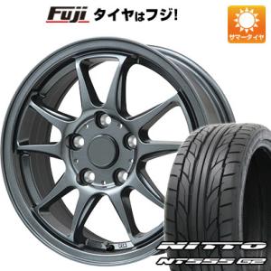 【パンク保証付】【新品国産5穴114.3車】 夏タイヤ ホイール4本セット 205/45R17 ニットー NT555 G2 ブランドル KF28 17インチ｜fujicorporation