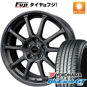 クーポン配布中 【新品】フリード 5穴/114 夏タイヤ ホイール４本セット 205/45R17 ヨコハマ ブルーアース GT AE51 テクノピア カリテス S316 17インチ｜fujicorporation