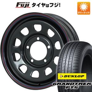 【新品】ジムニー 夏タイヤ ホイール4本セット 175/80R16 ダンロップ グラントレック PT...