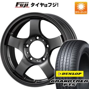 【新品】ジムニー 夏タイヤ ホイール4本セット 175/80R16 ダンロップ グラントレック PT5 コーセイ JBランダー 16インチ｜fujicorporation