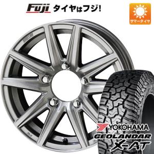 【新品】ジムニー 夏タイヤ ホイール4本セット 195R16C 104/102Q ヨコハマ ジオランダー X-AT G016 OWL 共豊 ザインSS 16インチ｜fujicorporation