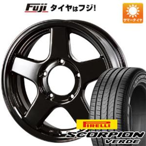 【新品】ジムニーシエラ 夏タイヤ ホイール4本セット 215/70R16 ピレリ スコーピオン ヴェルデ ブラッドレー V EVOLUTION for Jimny 16インチ｜fujicorporation