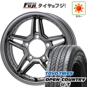 【新品】ジムニーシエラ 夏タイヤ ホイール4本セット 215/70R16 トーヨー オープンカントリー U/T ジャオス ヴィクトロン エクセルJX3 16インチ｜fujicorporation