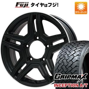 【新品】ジムニーシエラ 夏タイヤ ホイール4本セット 215/70R16 グリップマックス インセプション A/T RWL(限定) プレミックス グラバス-Jr 16インチ｜fujicorporation