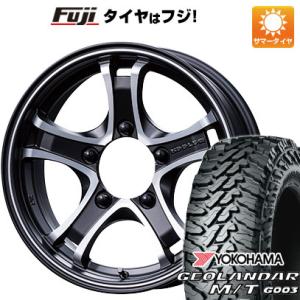 【新品】ジムニー 夏タイヤ ホイール4本セット 185/85R16 ヨコハマ ジオランダー M/T G003 エムズスピード キーラー 16インチ｜fujicorporation