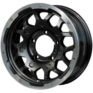 【新品】ジムニー 夏タイヤ ホイール4本セット 195/80R16 トーヨー オープンカントリー M/T レアマイスター LMG MS-9W ブラック/ブラッククリアリム 16インチ｜fujicorporation