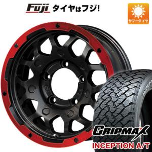 【新品】ジムニーシエラ 夏タイヤ ホイール4本セット 225/70R16 グリップマックス インセプション A/T RWL(限定) レアマイスター LMG MS-9W 16インチ｜fujicorporation