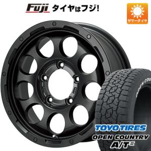 【新品】ジムニーシエラ 夏タイヤ ホイール４本セット 215/70R16 トーヨー オープンカントリー A/T III RWL/RBL レアマイスター LMG CS-9 16インチ｜fujicorporation