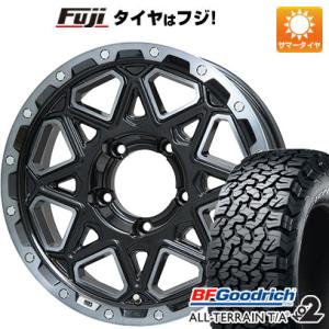 【新品】ジムニーシエラ 夏タイヤ ホイール4本セット 215/70R16 BFグッドリッチ オールテレーンT/A KO2 RWL/RBL レアマイスター LMG モンタグナ 16インチ｜fujicorporation