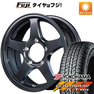 【新品】ジムニー 夏タイヤ ホイール4本セット 185/85R16 ヨコハマ ジオランダー A/T ...